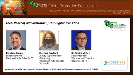 Northeast - Local Panel of Administrators: “Our Digital Transition”