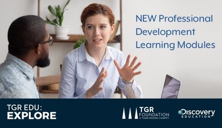 TGR Foundation and Discovery Education Launch New Digital Professional Development Series