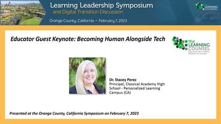 Orange County, CA - Featured Guest Educator: Becoming Human Alongside Tech