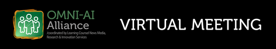 Omni-AI Alliance Virtual Meeting