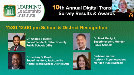 Celebrating Excellence: Insights from National School and District Recognition