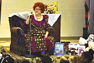Actress Kathy Kinney Brings Mrs. P.’s Literacy Roadshow to MN Schools