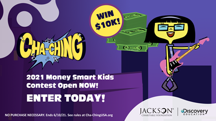 Financial Literacy Challenge from Jackson Charitable Foundation and Discovery Education Inspires Community Collaboration to Win $10,000